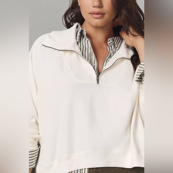 Daily Practice by Anthropologie Half-Zip Pullover - Picture 6 of 9